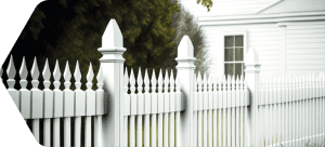 Classic Picket Fence Panels offering traditional charm and curb appeal for your home
