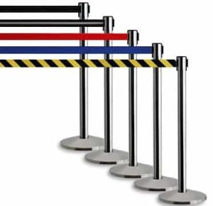 SS 304 Stainless steel queue barrier